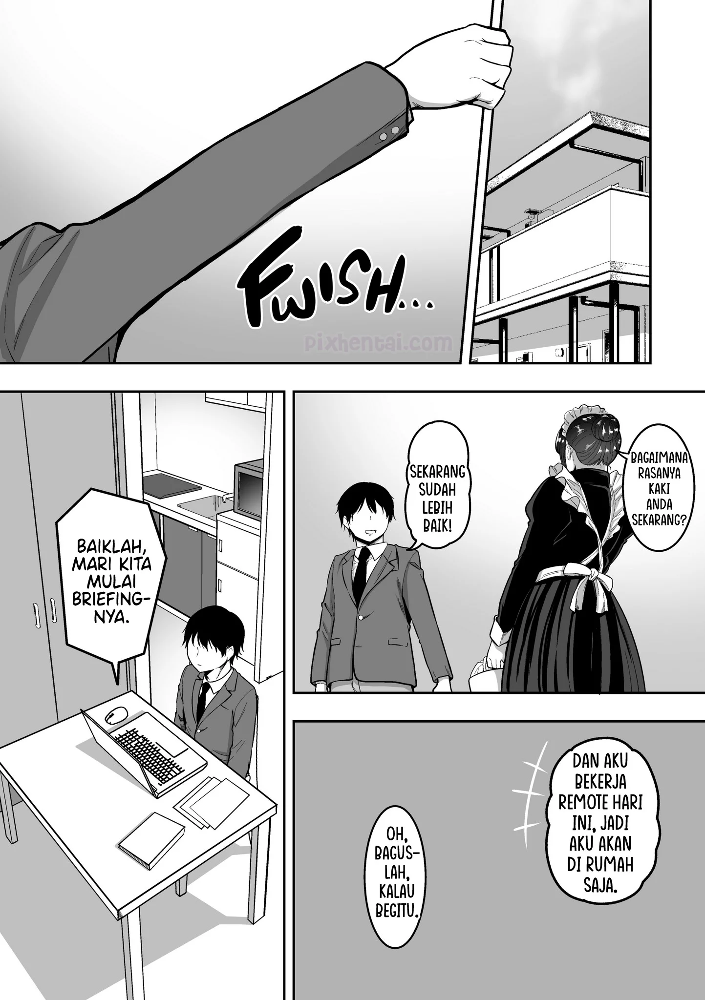 Komik hentai xxx manga sex bokep Maid no Shirasaki-san ni Gohoushi Shite Morau Hanashi part 2 page 24